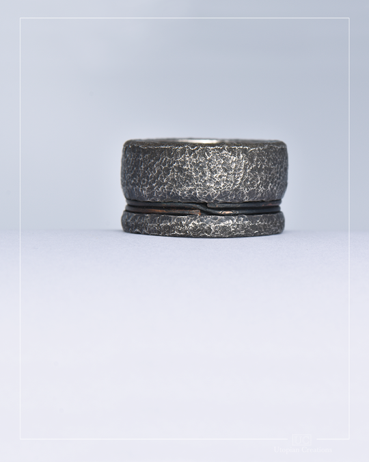 Hearth Ring - Sterling Silver &amp; Pure Copper