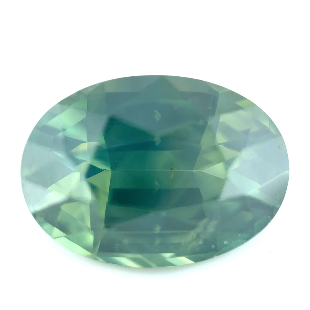 2.99ct Oval Green Sapphire
