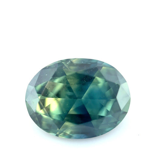 1.22ct Oval Green Sapphire