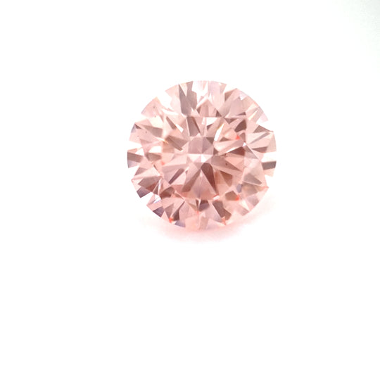 Indian Fancy Colour Lab Grown Diamond | 0.83ct, Round, Pink
