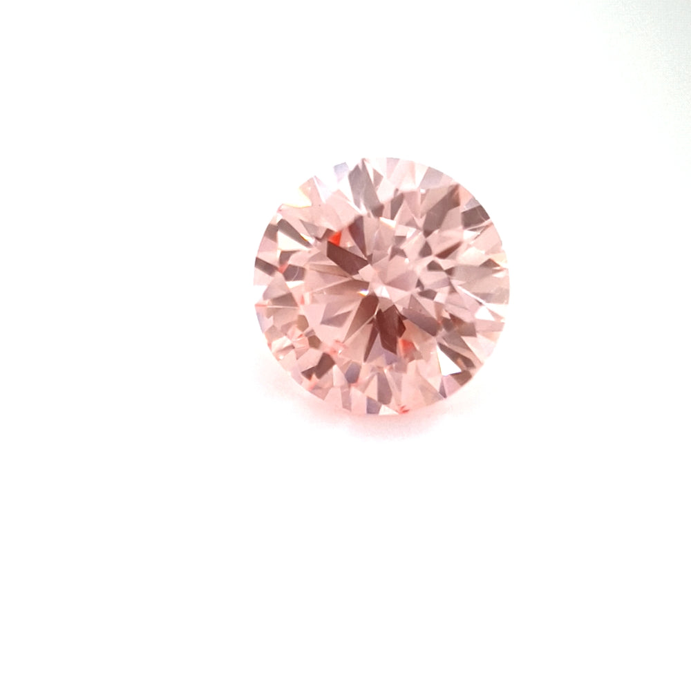 Indian Fancy Colour Lab Grown Diamond | 0.83ct, Round, Pink
