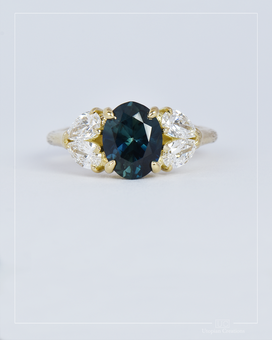 Sapphire and Diamond Ring - Baret Collection