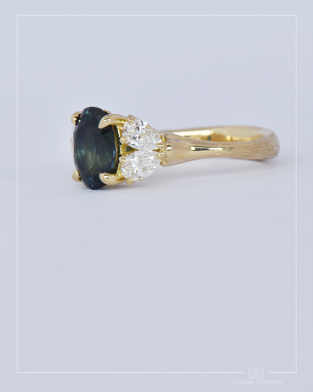 Sapphire and Diamond Ring - Baret Collection