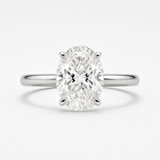 Boronia - Ring Only, Choose The Main Gemstone Separately