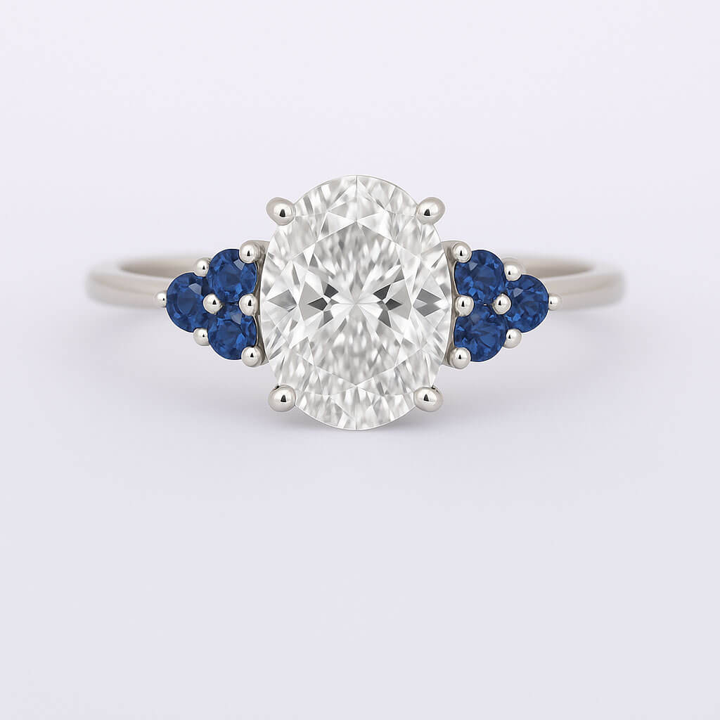 Juniper - Ring Only, Choose The Main Gemstone Separately