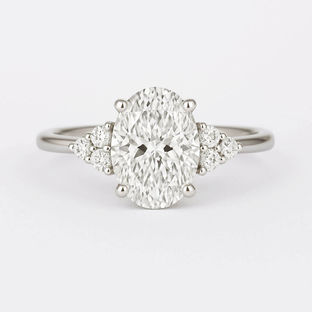 Juniper - Ring Only, Choose The Main Gemstone Separately