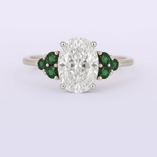 Juniper - Ring Only, Choose The Main Gemstone Separately