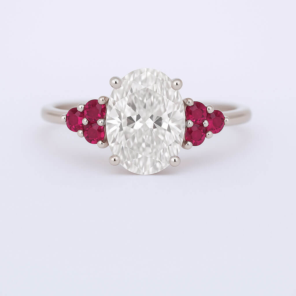 Juniper - Ring Only, Choose The Main Gemstone Separately