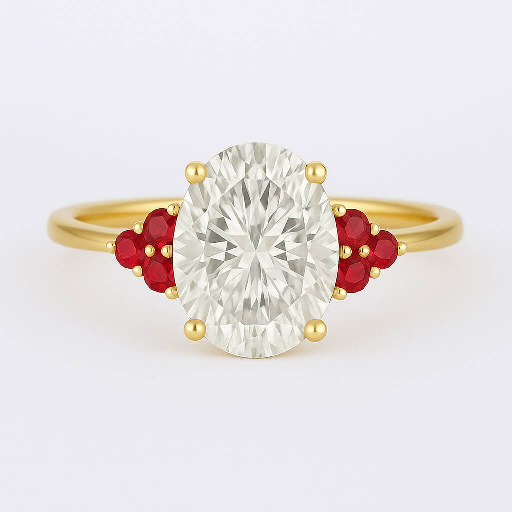 Juniper - Ring Only, Choose The Main Gemstone Separately