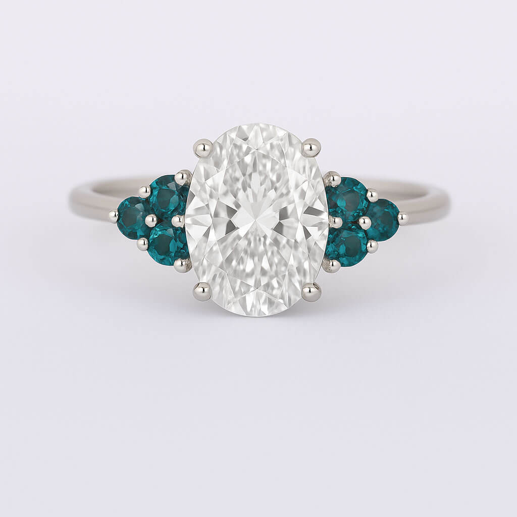 Juniper - Ring Only, Choose The Main Gemstone Separately