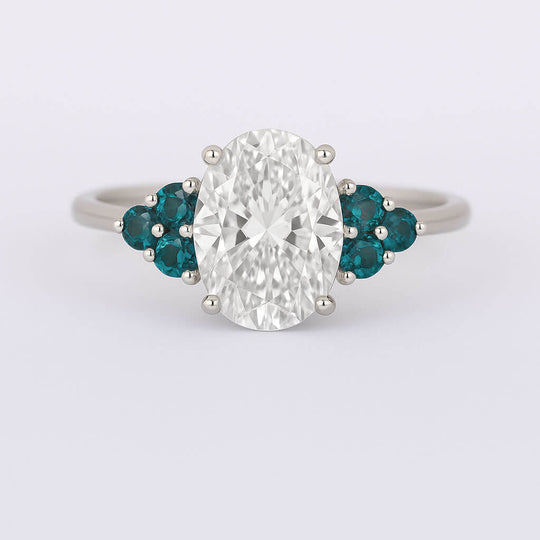 Juniper - Ring Only, Choose The Main Gemstone Separately