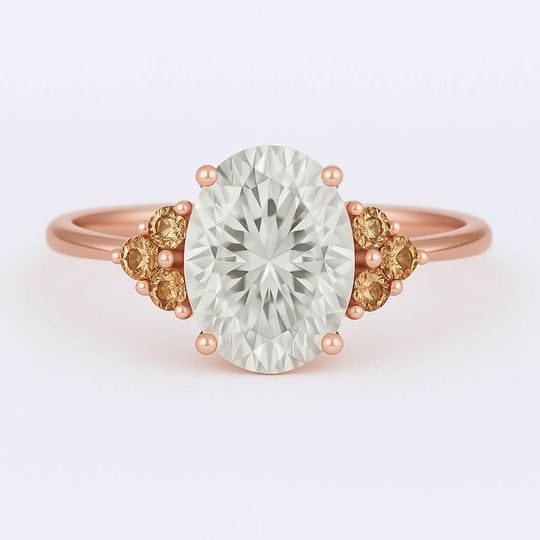 Juniper - Ring Only, Choose The Main Gemstone Separately