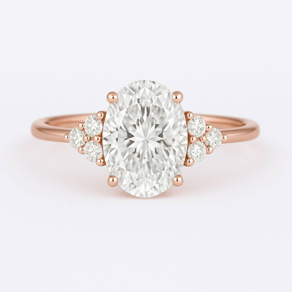 Juniper - Ring Only, Choose The Main Gemstone Separately