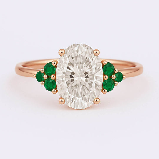 Juniper - Ring Only, Choose The Main Gemstone Separately