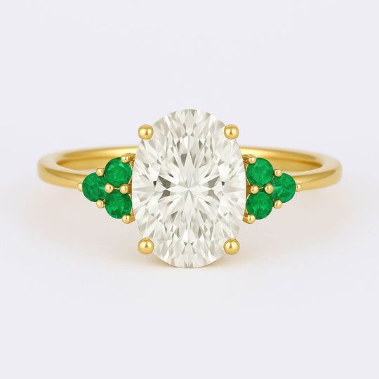 Juniper - Ring Only, Choose The Main Gemstone Separately