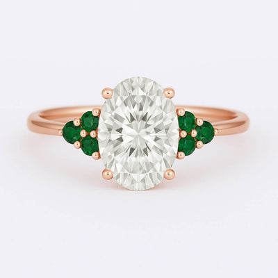 Juniper - Ring Only, Choose The Main Gemstone Separately