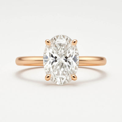 Boronia - Ring Only, Choose The Main Gemstone Separately