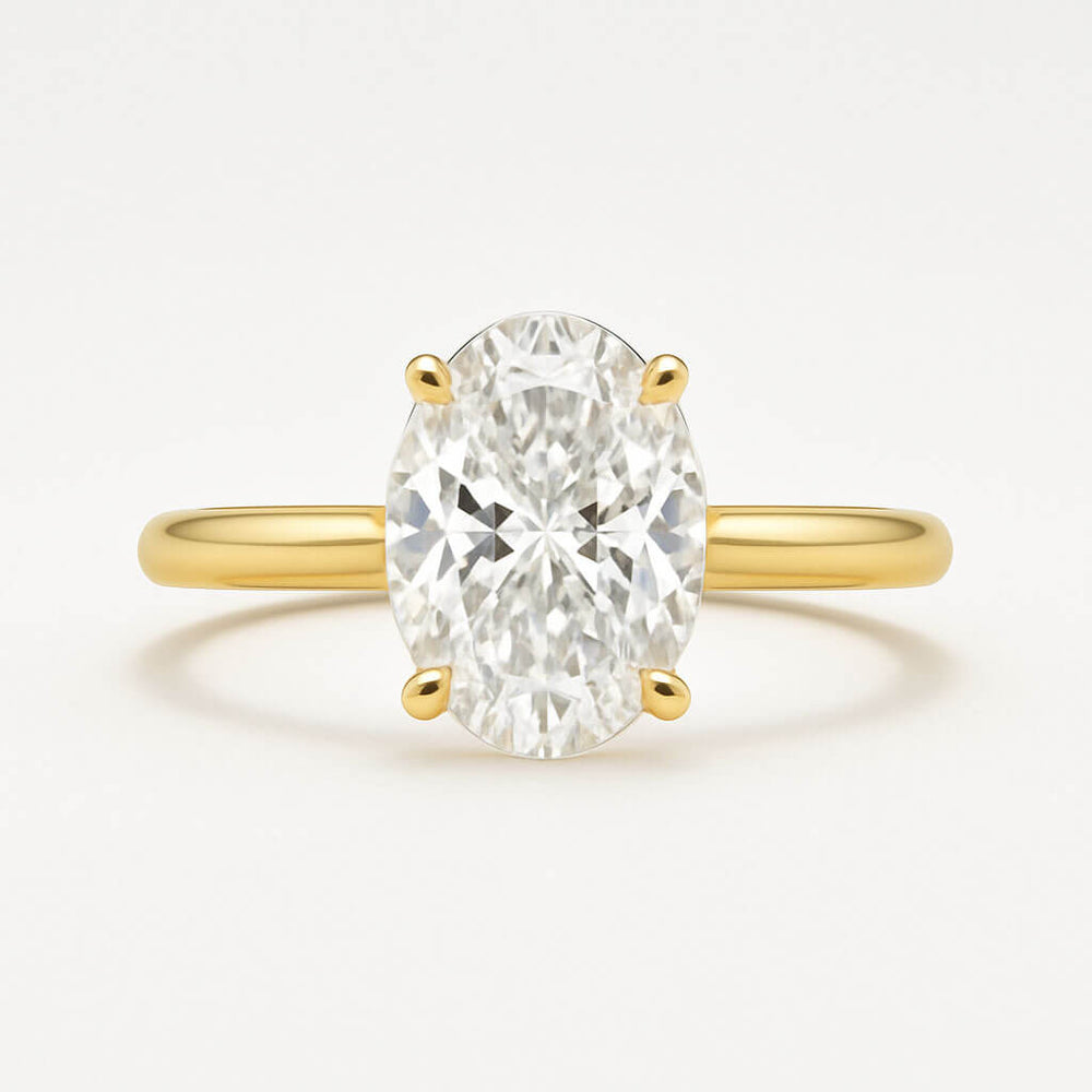 Boronia - Ring Only, Choose The Main Gemstone Separately