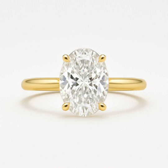 Boronia - Ring Only, Choose The Main Gemstone Separately