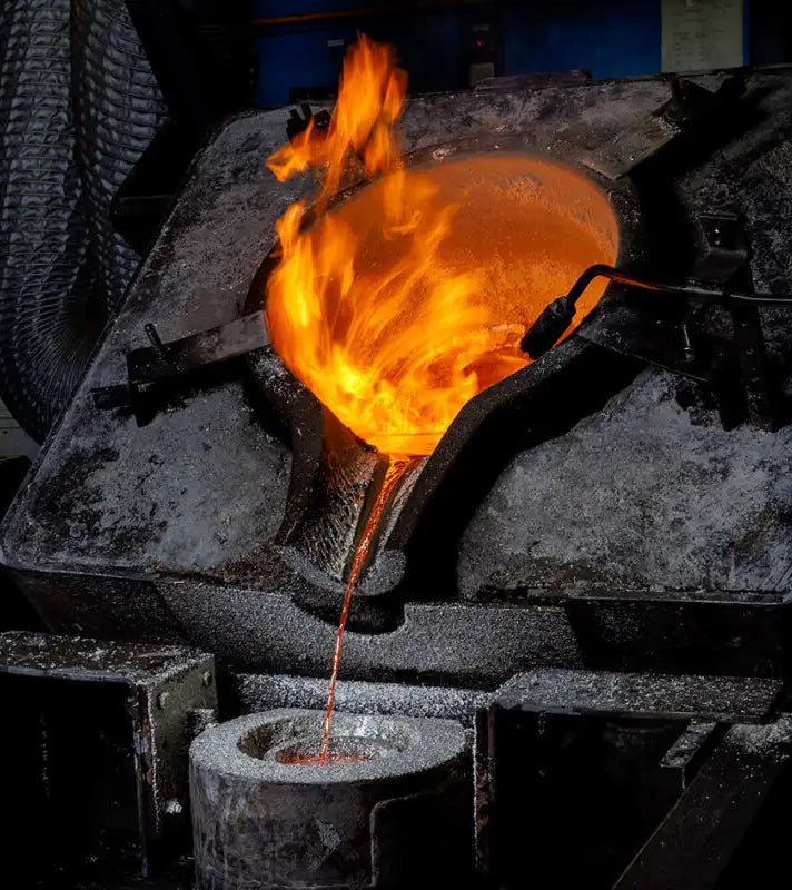 Refining and casting
