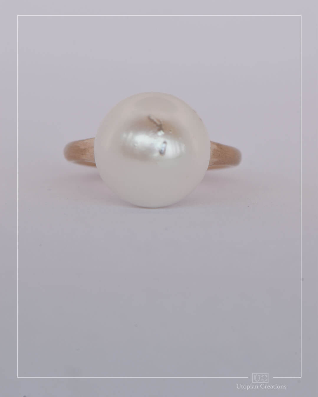 Klaia - Australian South Sea Pearl and Australian Yellow Gold Ring