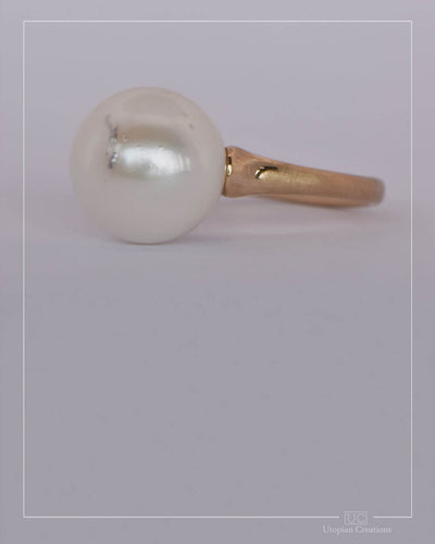 Klaia - Australian South Sea Pearl and Australian Yellow Gold Ring