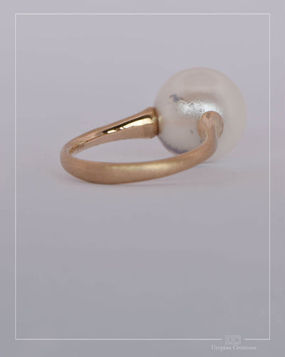 Klaia - Australian South Sea Pearl and Australian Yellow Gold Ring