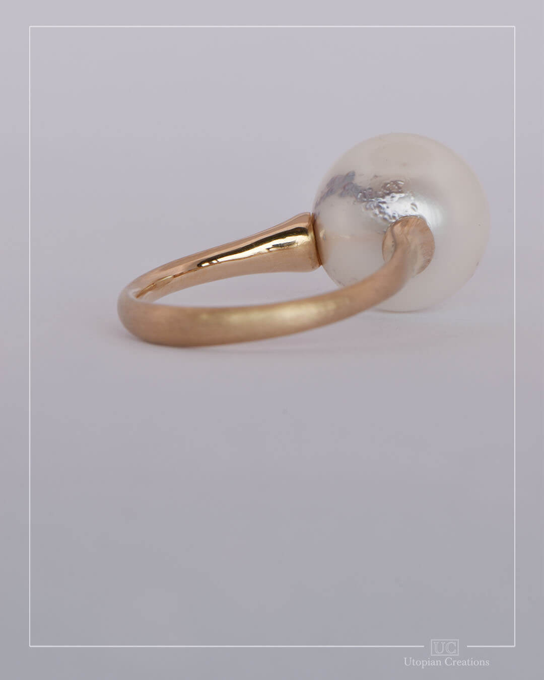 Klaia - Australian South Sea Pearl and Australian Yellow Gold Ring