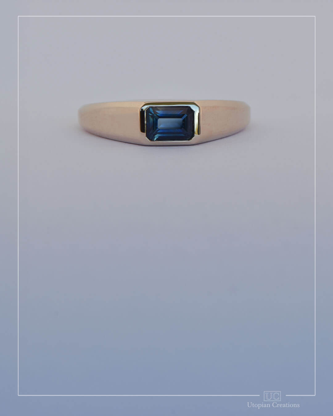 Portia - Australian Blue Sapphire Ring