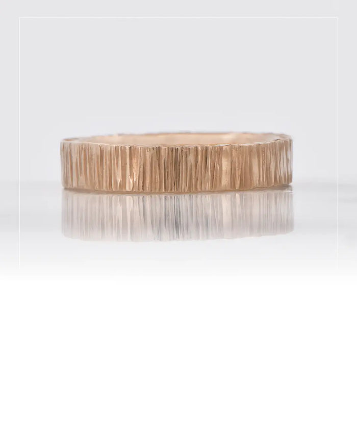 4mm flat, yellow gold