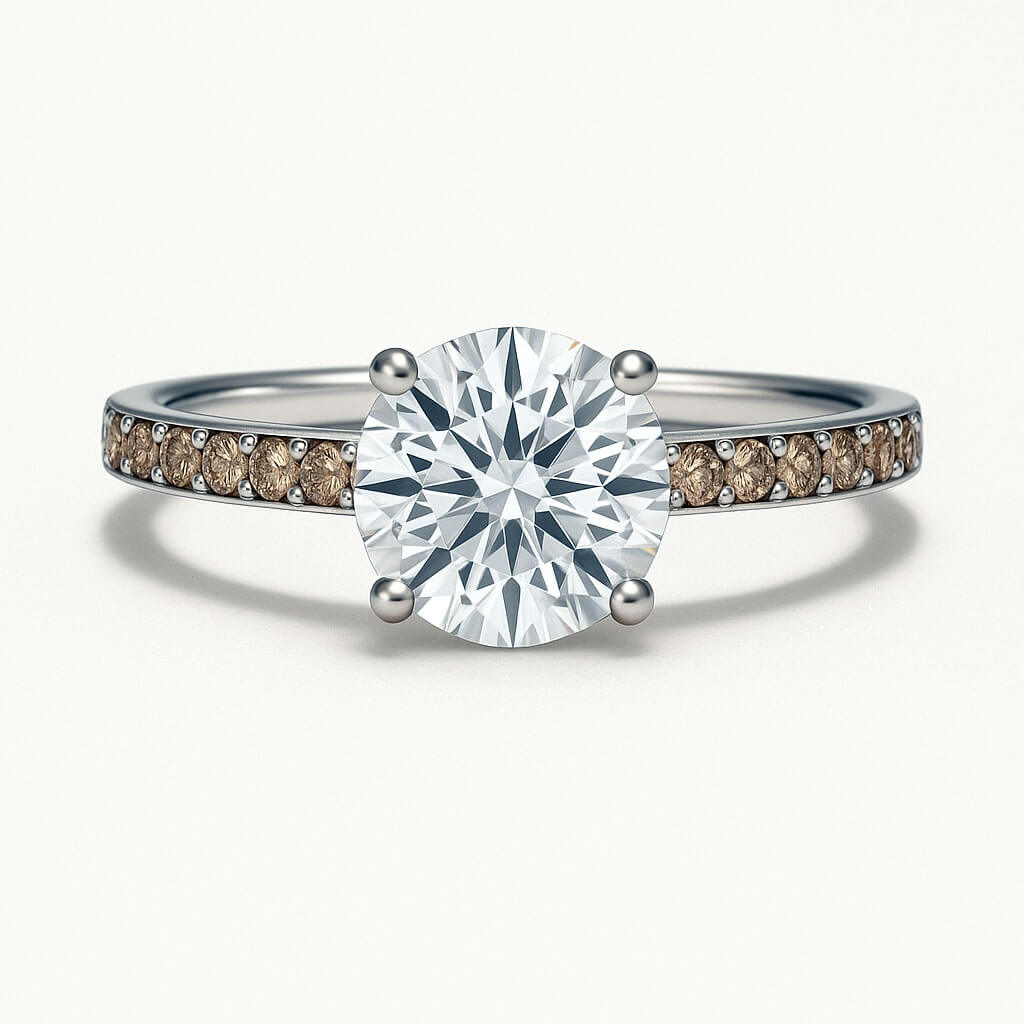 Horizon - Ring Only, Choose The Main Gemstone Separately