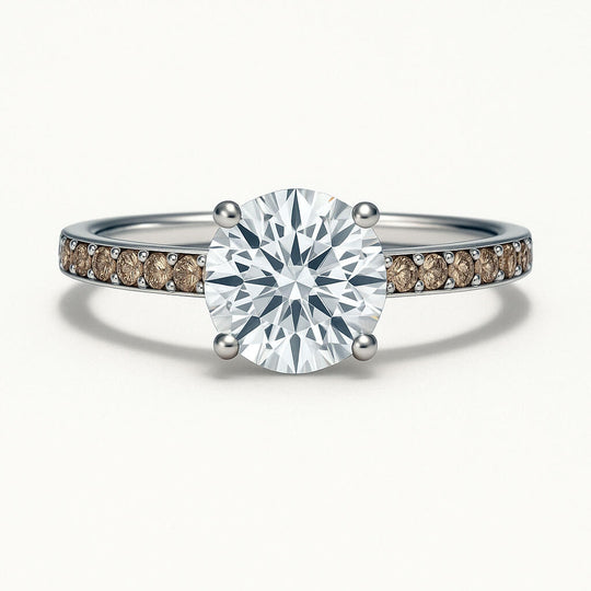 Horizon - Ring Only, Choose The Main Gemstone Separately