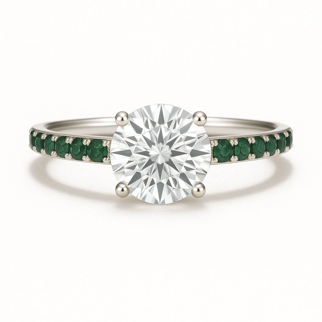 Horizon - Ring Only, Choose The Main Gemstone Separately