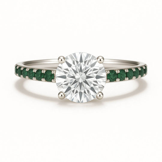 Horizon - Ring Only, Choose The Main Gemstone Separately