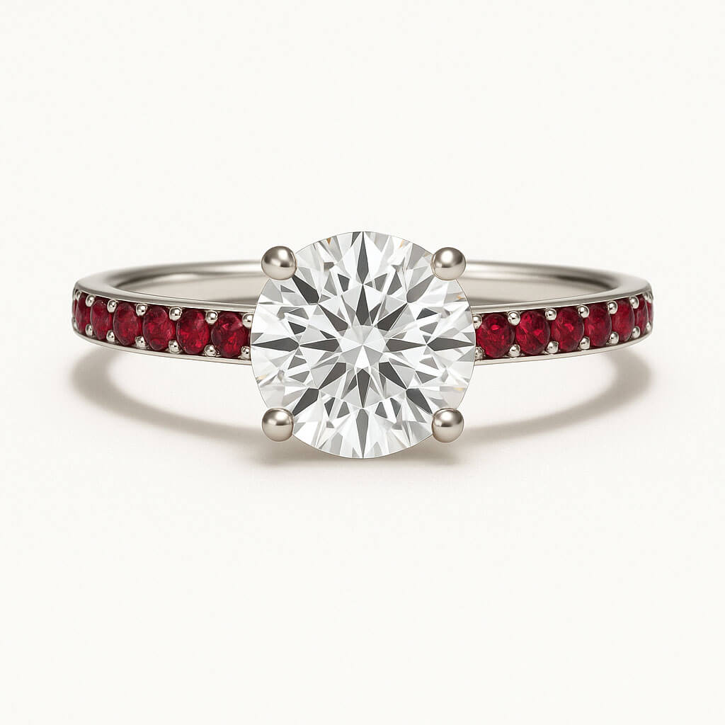 Horizon - Ring Only, Choose The Main Gemstone Separately