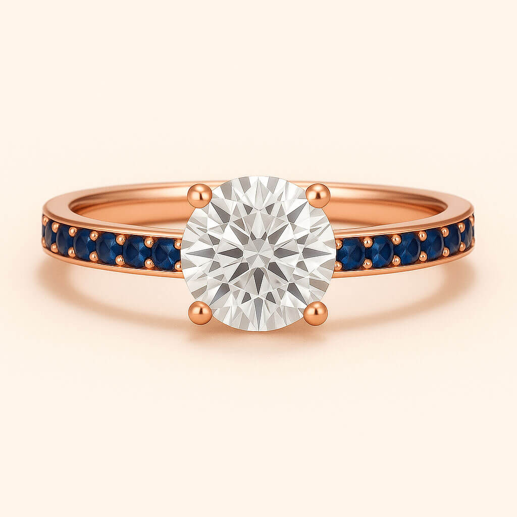 Horizon - Ring Only, Choose The Main Gemstone Separately