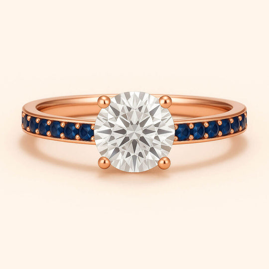 Horizon - Ring Only, Choose The Main Gemstone Separately