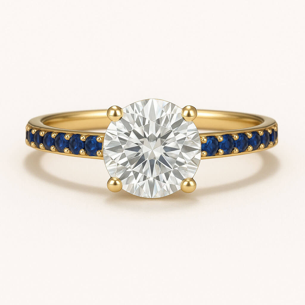 Horizon - Ring Only, Choose The Main Gemstone Separately