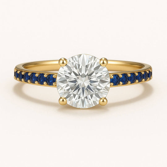 Horizon - Ring Only, Choose The Main Gemstone Separately