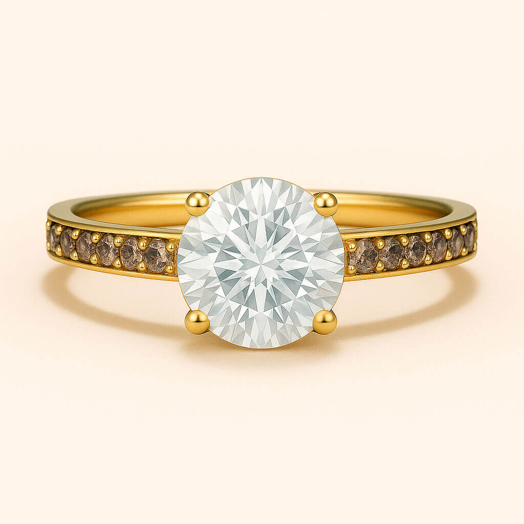 Horizon - Ring Only, Choose The Main Gemstone Separately