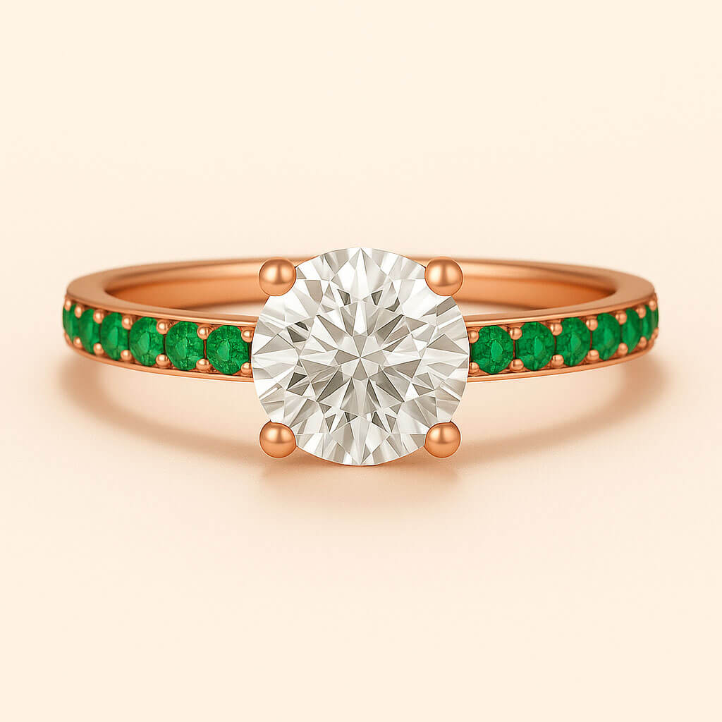 Horizon - Ring Only, Choose The Main Gemstone Separately