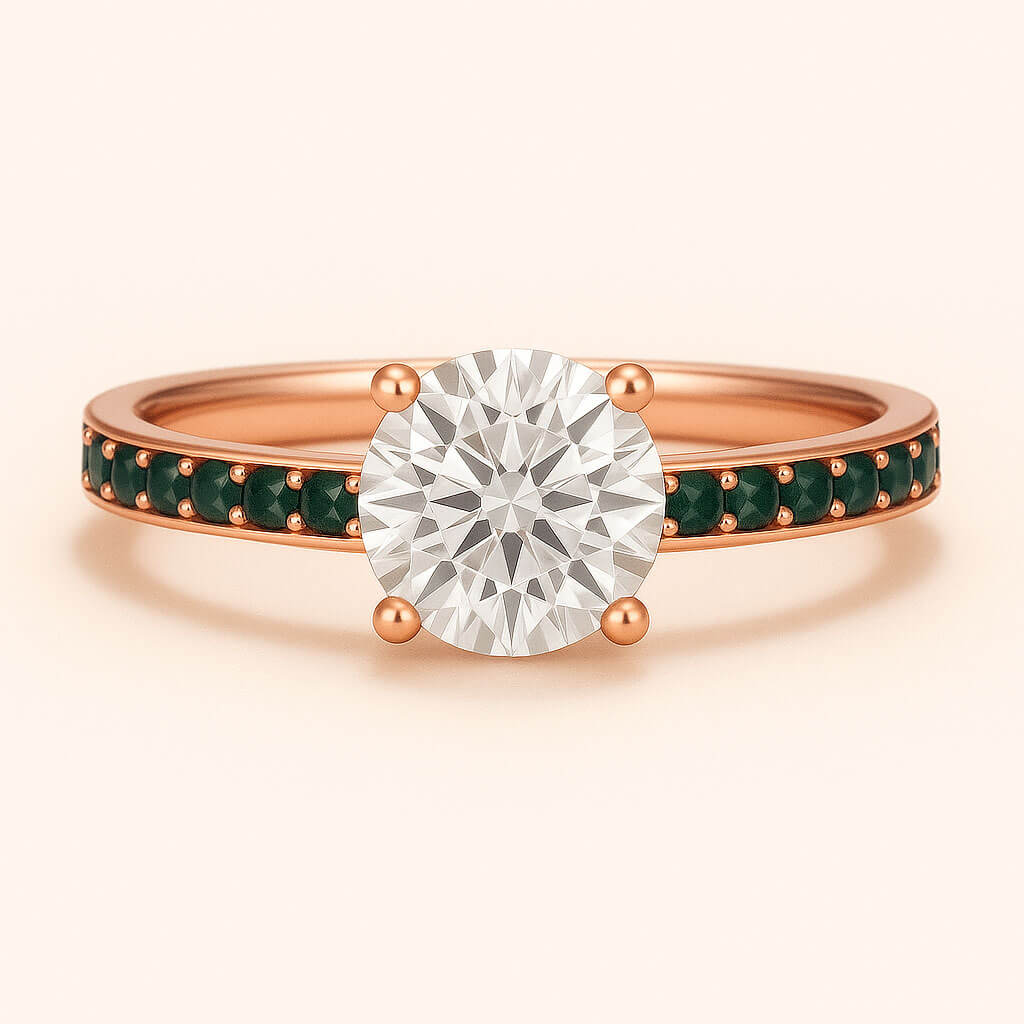 Horizon - Ring Only, Choose The Main Gemstone Separately