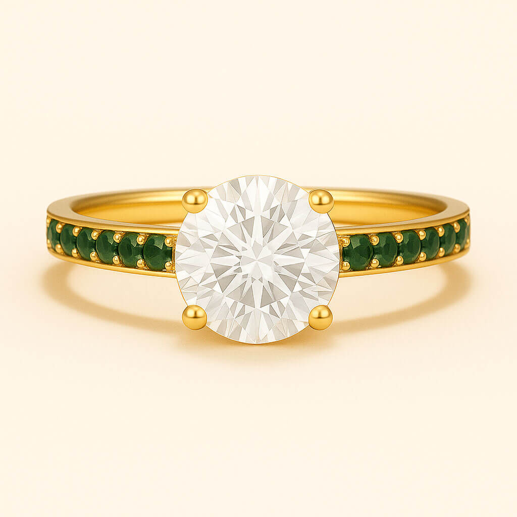 Horizon - Ring Only, Choose The Main Gemstone Separately