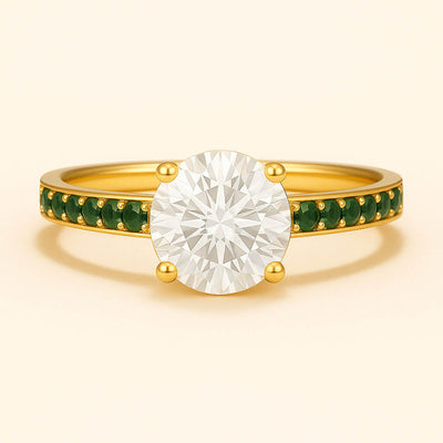 Horizon - Ring Only, Choose The Main Gemstone Separately