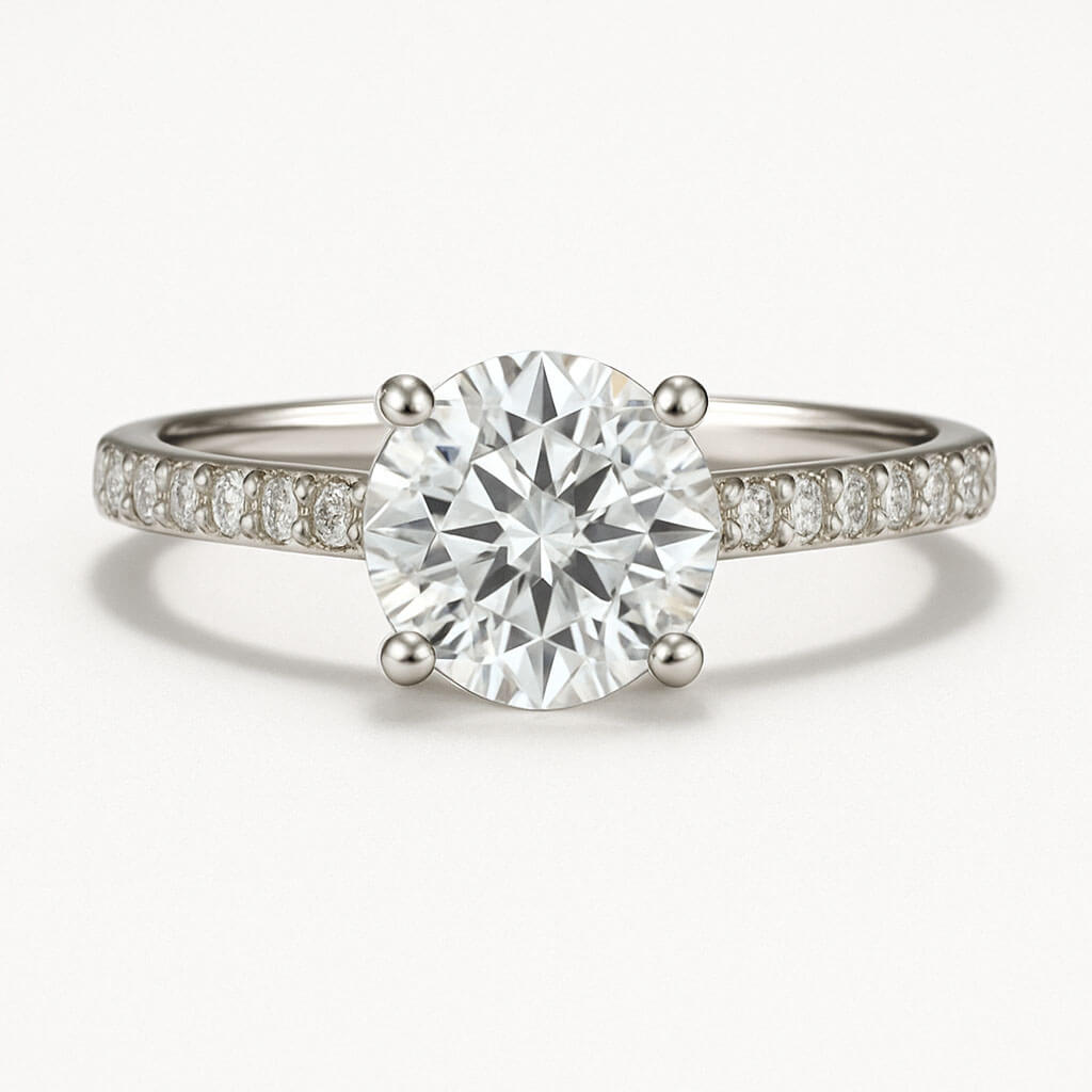 Horizon - Ring Only, Choose The Main Gemstone Separately