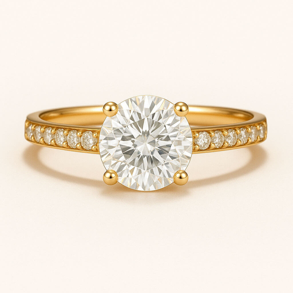 Horizon - Ring Only, Choose The Main Gemstone Separately