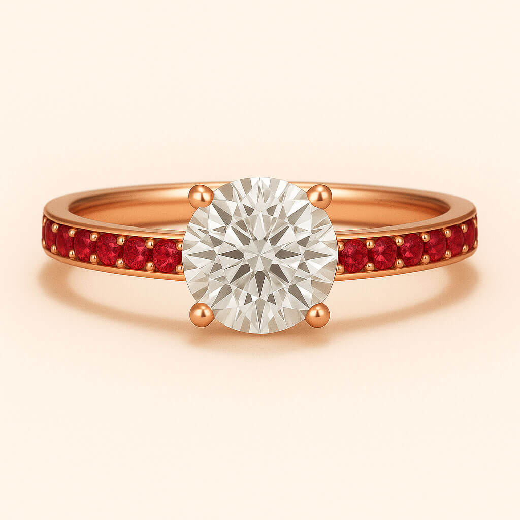 Horizon - Ring Only, Choose The Main Gemstone Separately