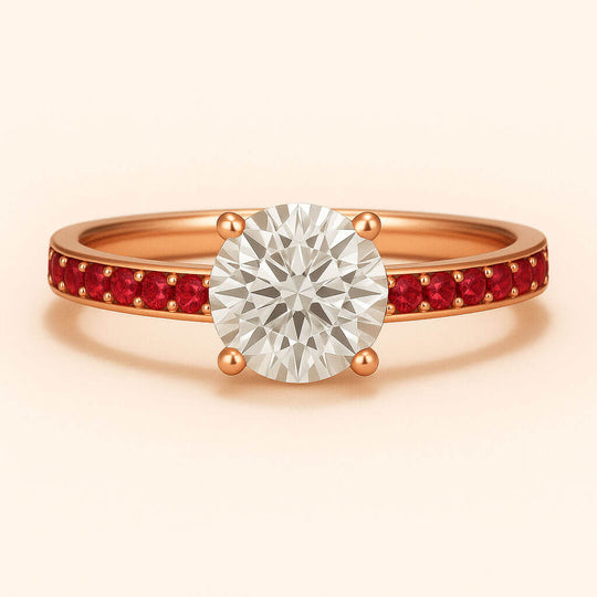 Horizon - Ring Only, Choose The Main Gemstone Separately