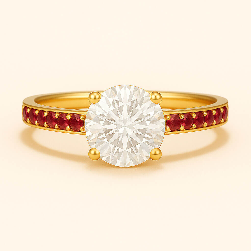 Horizon - Ring Only, Choose The Main Gemstone Separately