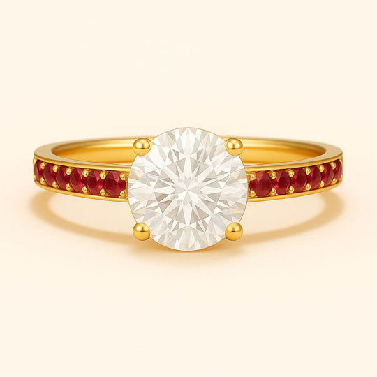 Horizon - Ring Only, Choose The Main Gemstone Separately